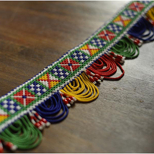 Handmade Gota & Bead Work Toran 02